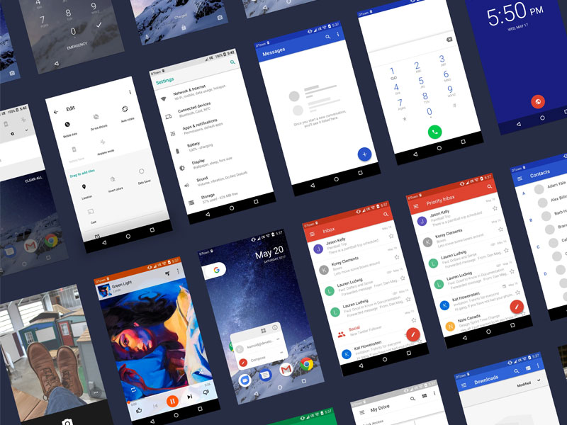 Android O UI Kit(Sketch)－uikit.me